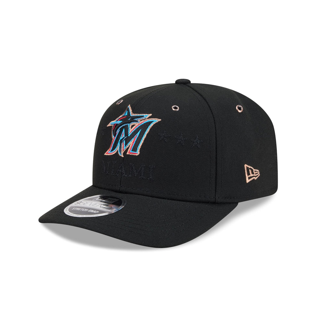 Miami Marlins 2026 All-Star Game 9SEVENTY Stretch-Snap Hat