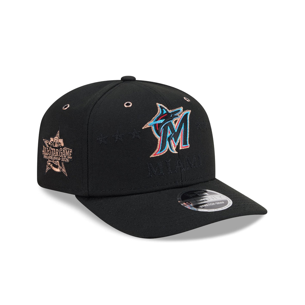 Miami Marlins 2026 All-Star Game 9SEVENTY Stretch-Snap Hat
