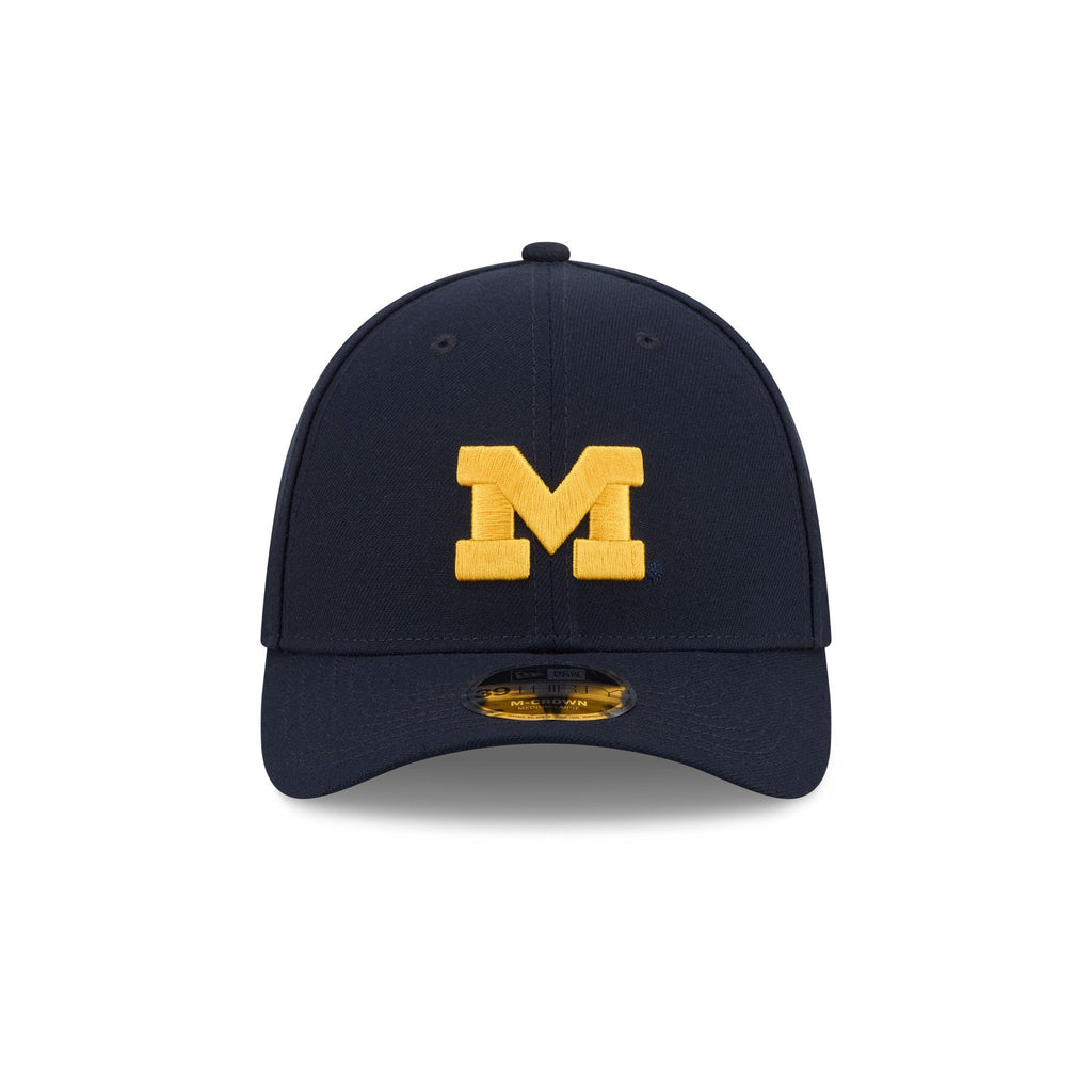 Michigan Wolverines Team 39THIRTY M-Crown Stretch Fit Hat