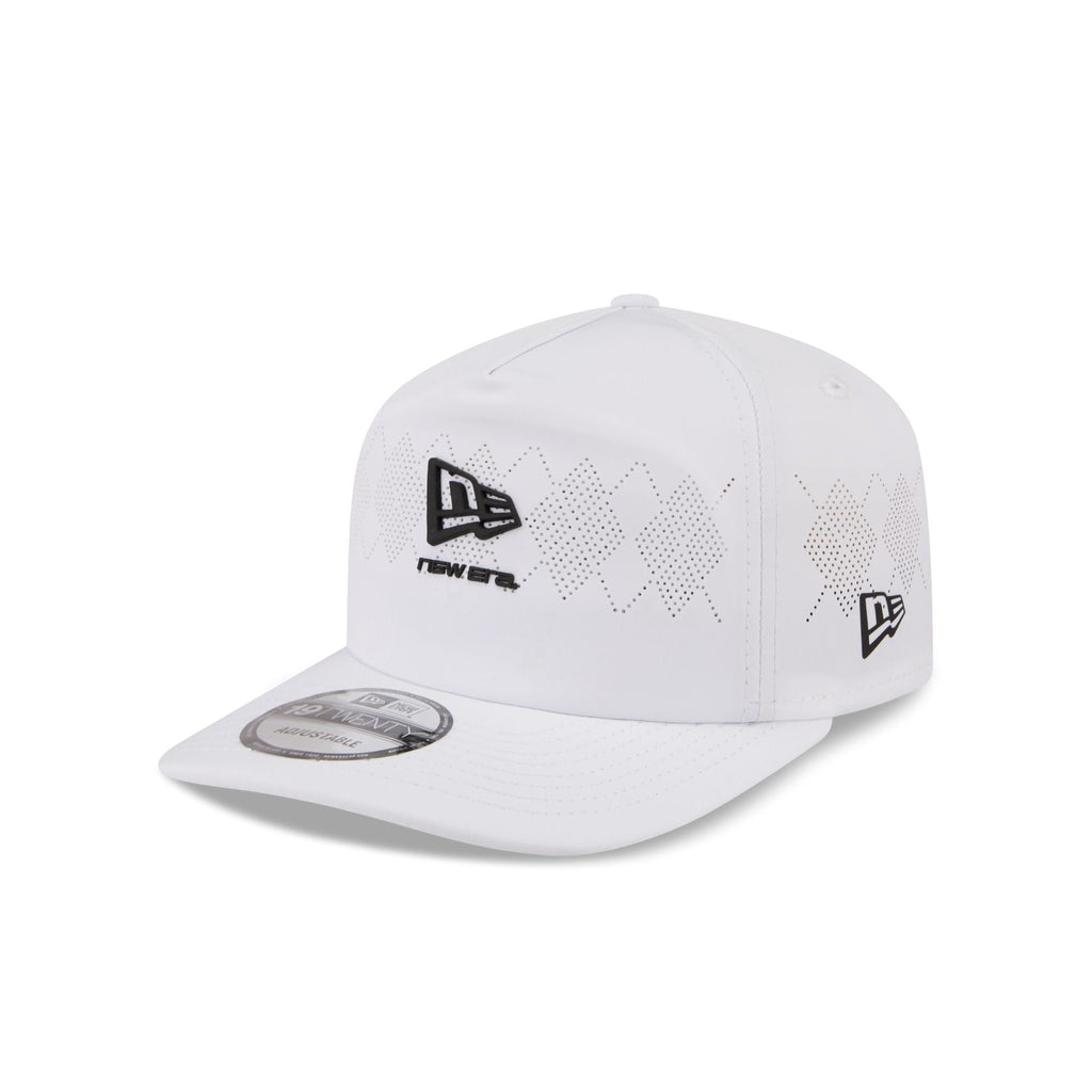 New Era Cap White Argyle 19TWENTY Adjustable Hat