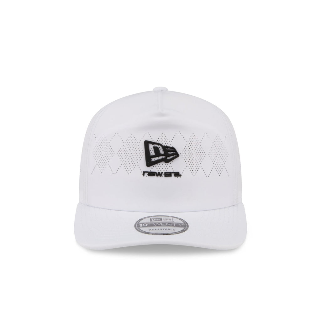 New Era Cap White Argyle 19TWENTY Adjustable Hat