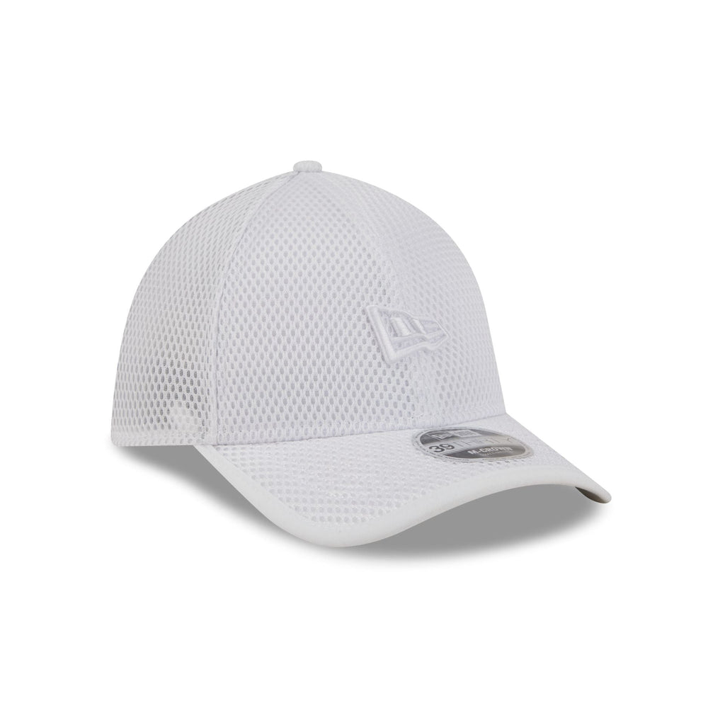 New Era Cap White Mesh 39THIRTY M-Crown Stretch Fit Hat