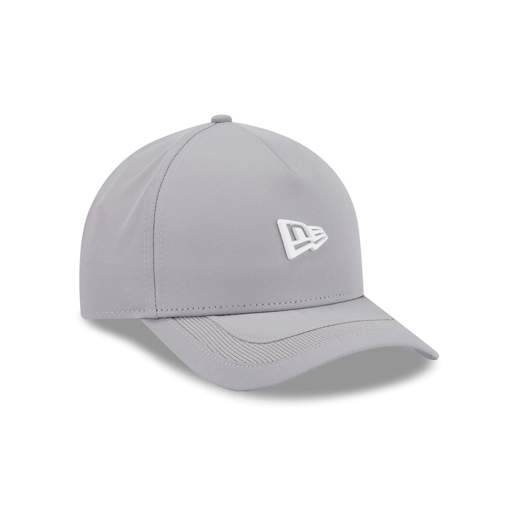 New Era Cap Gray Stitch Visor 9FORTY M-Crown A-Frame Snapback Hat