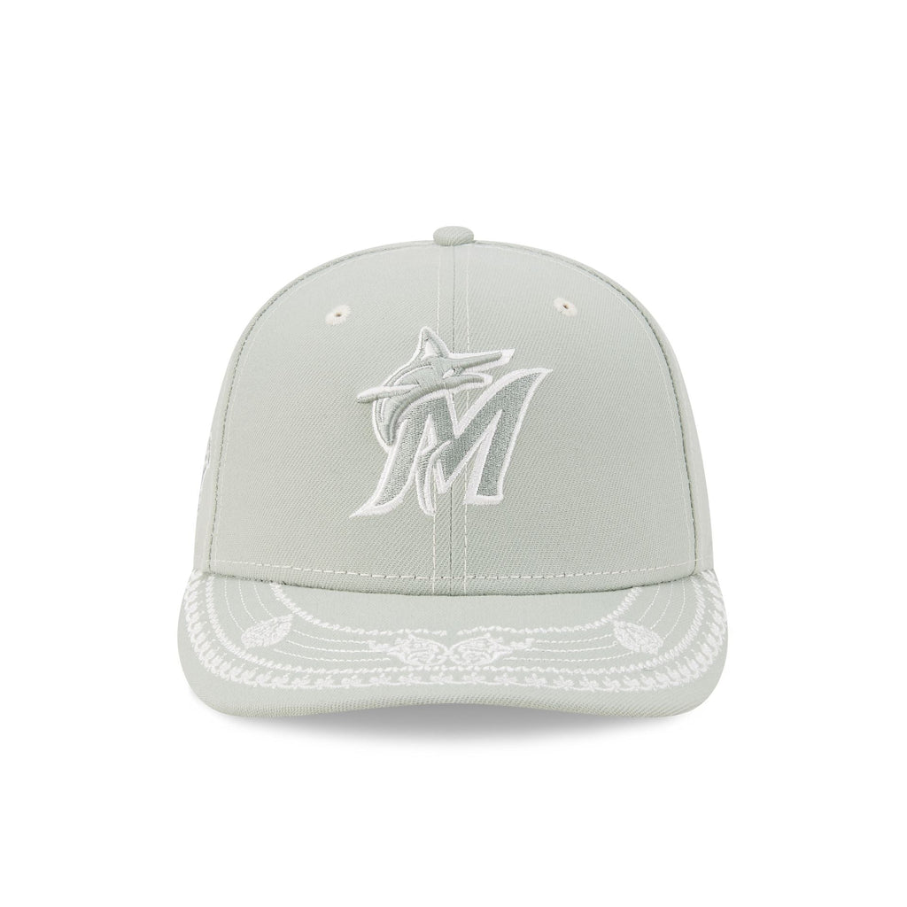 Miami Marlins Everest Green Stitched 59FIFTY Fitted Hat