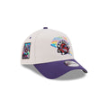 Toronto Raptors Hardwood Classics Retro Stone 9FORTY A-Frame Snapback Hat