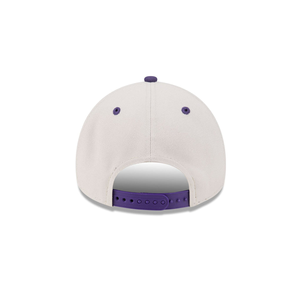 Toronto Raptors Hardwood Classics Retro Stone 9FORTY A-Frame Snapback Hat