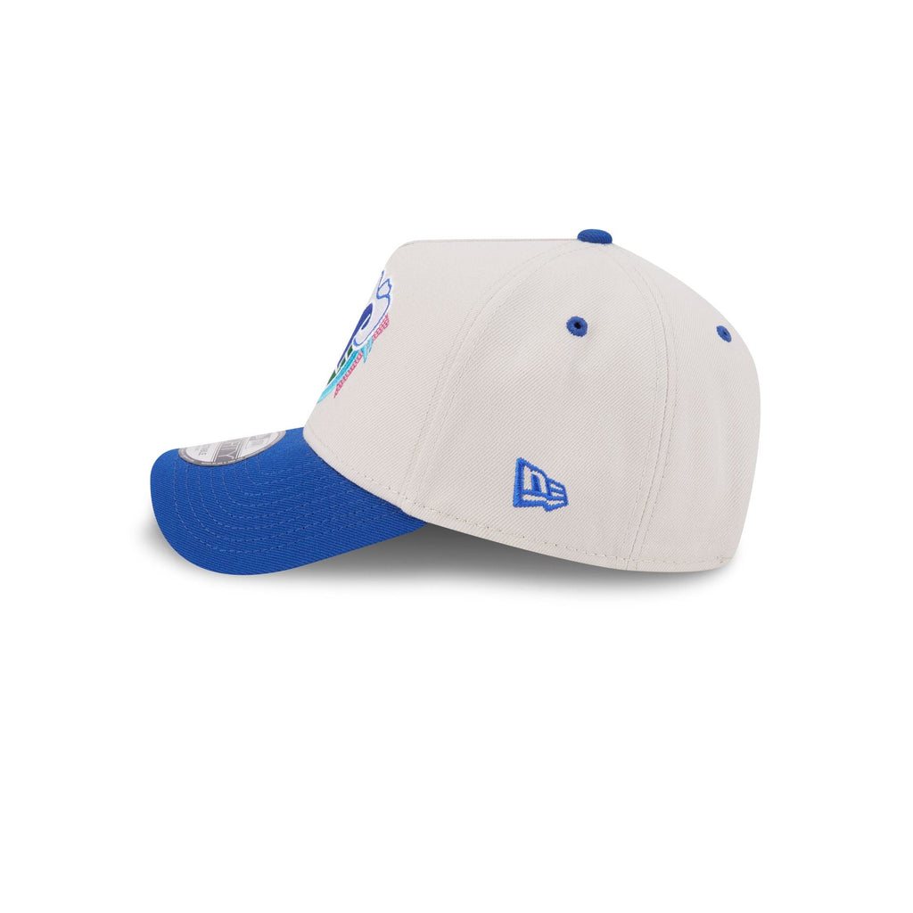 Dallas Mavericks Hardwood Classics Retro Stone 9FORTY A-Frame Snapback Hat