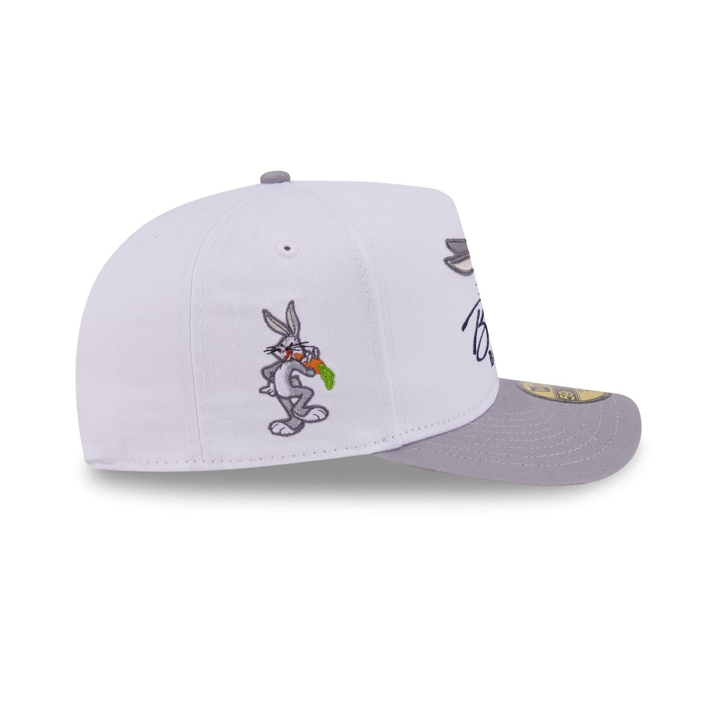 Looney Tunes Bugs Bunny Script 59FIFTY A-Frame Fitted Hat