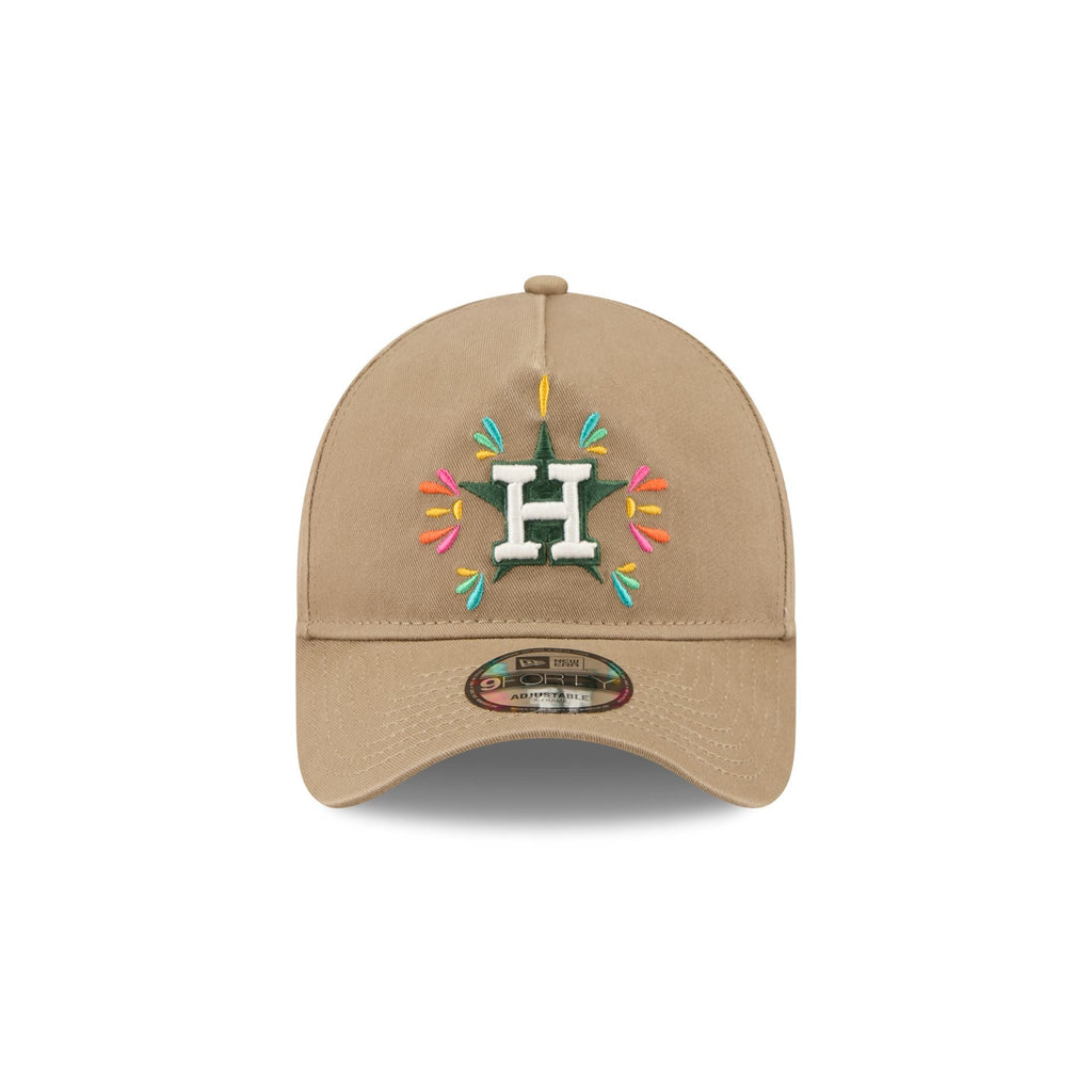 Houston Astros Vibrant Festivities 9FORTY A-Frame Snapback Hat