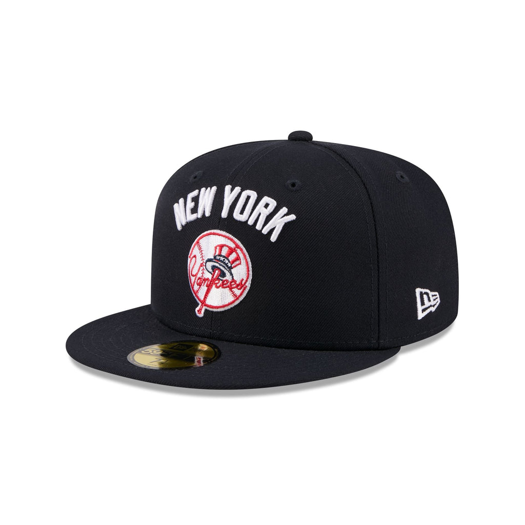 New York Yankees Circle Logo Seinfeld 59FIFTY Fitted Hat