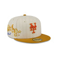 New York Mets Chrome Herringbone 59FIFTY Fitted Hat
