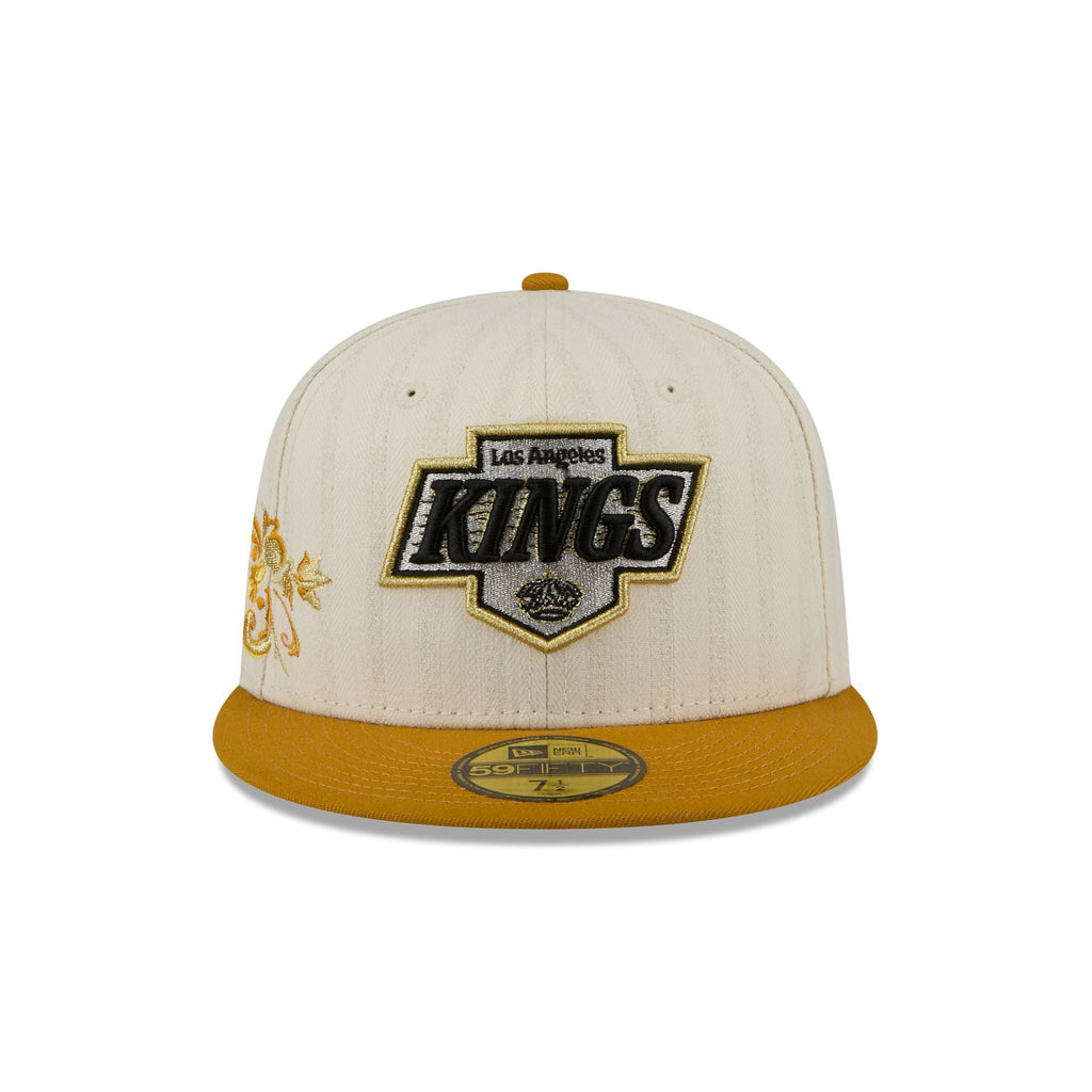 Los Angeles Kings Chrome Herringbone 59FIFTY Fitted Hat