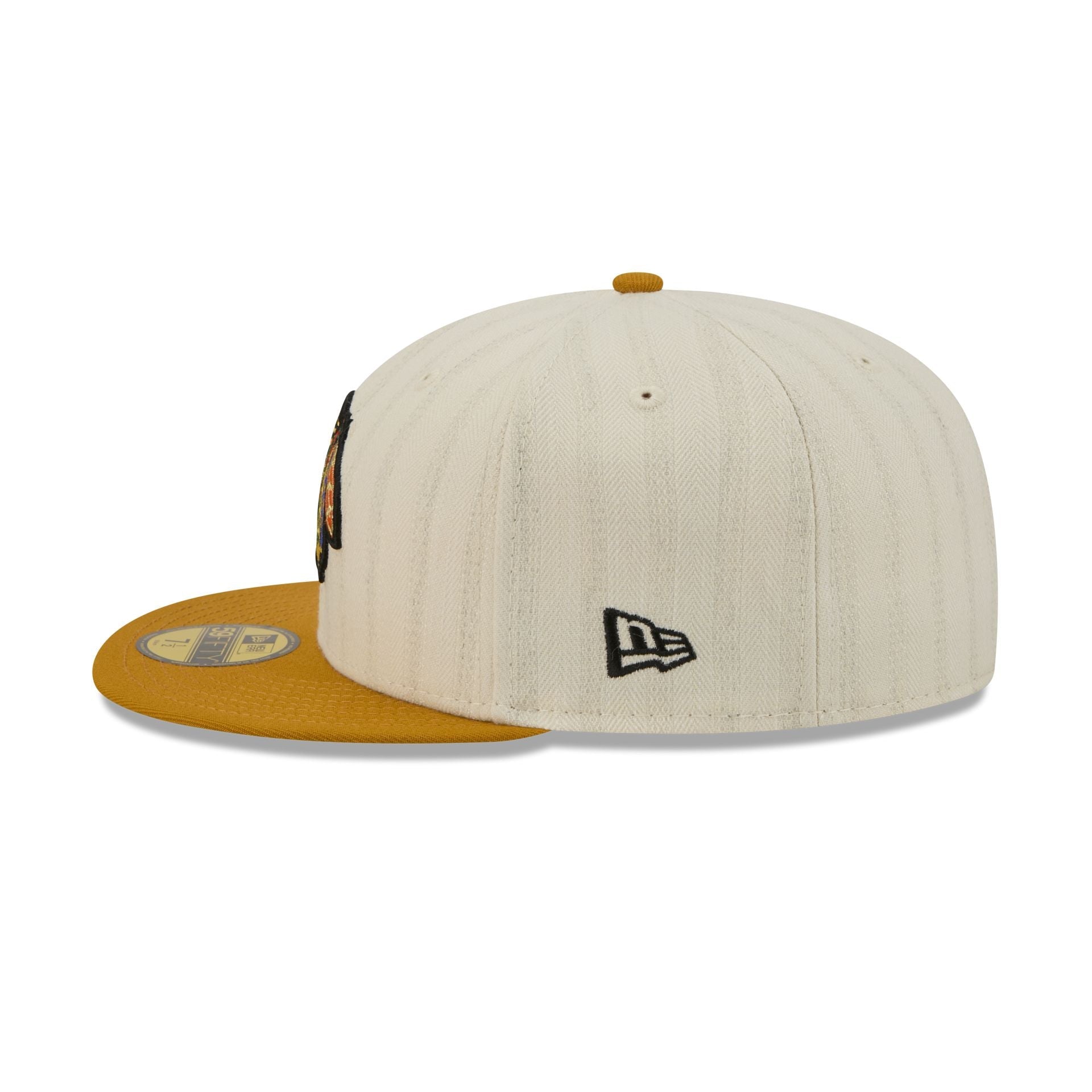 Chicago Blackhawks Chrome Herringbone 59FIFTY Fitted Hat
