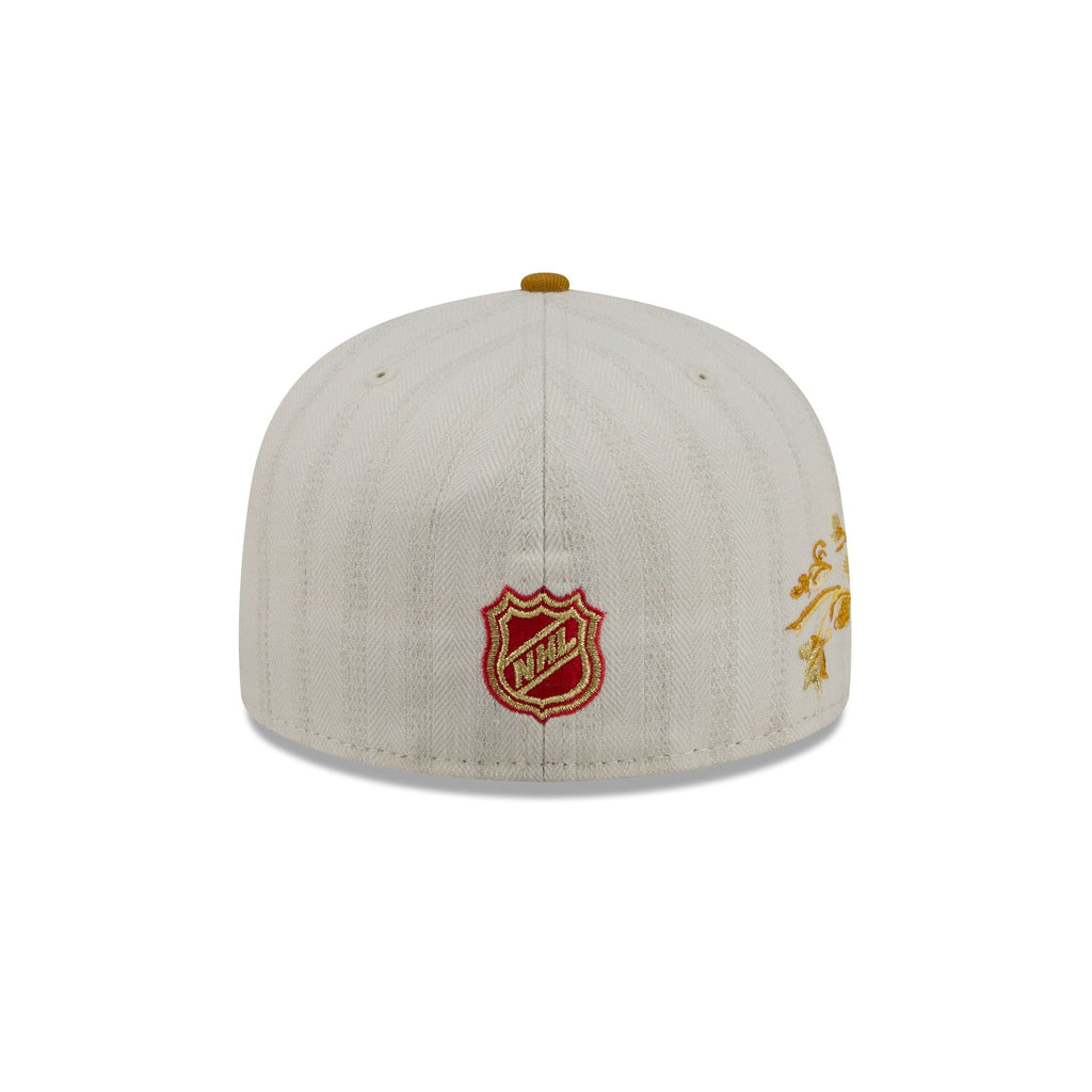 Detroit Red Wings Chrome Herringbone 59FIFTY Fitted Hat