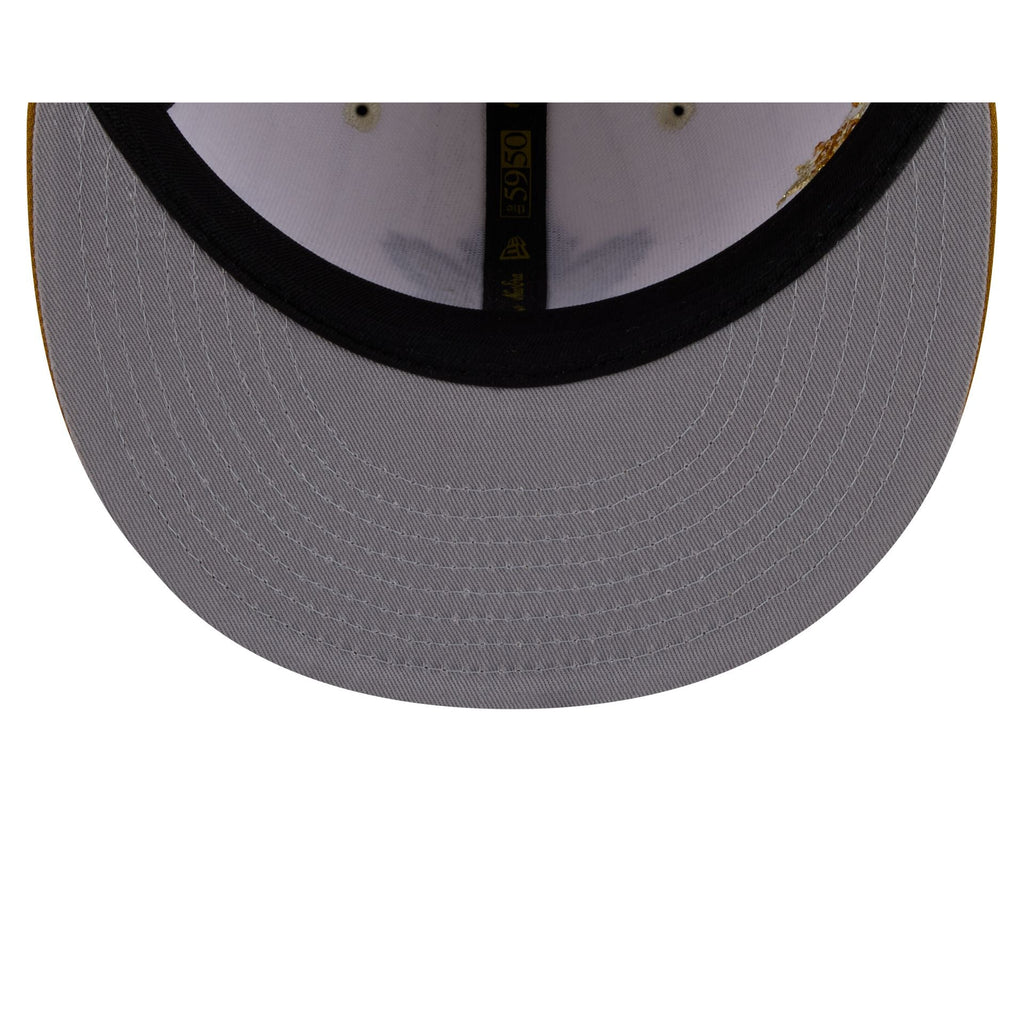 Toronto Maple Leafs Chrome Herringbone 59FIFTY Fitted Hat