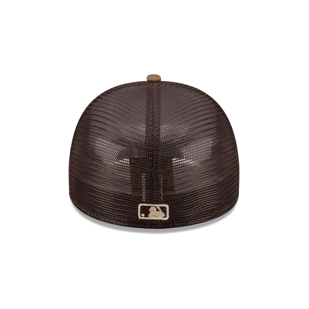 San Diego Padres Chrome 59FIFTY Fitted Trucker Hat