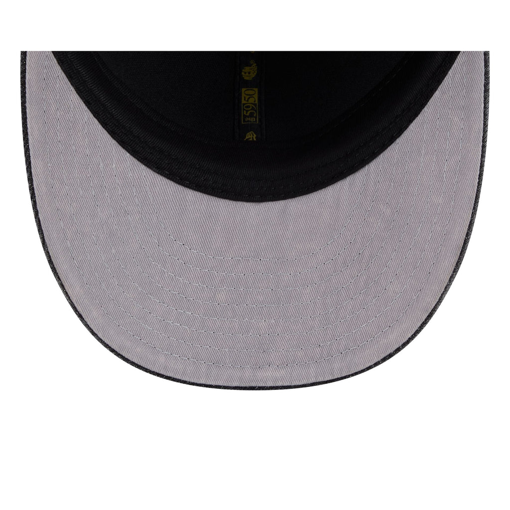 New York Mets Black Denim Low Profile 59FIFTY Fitted Hat