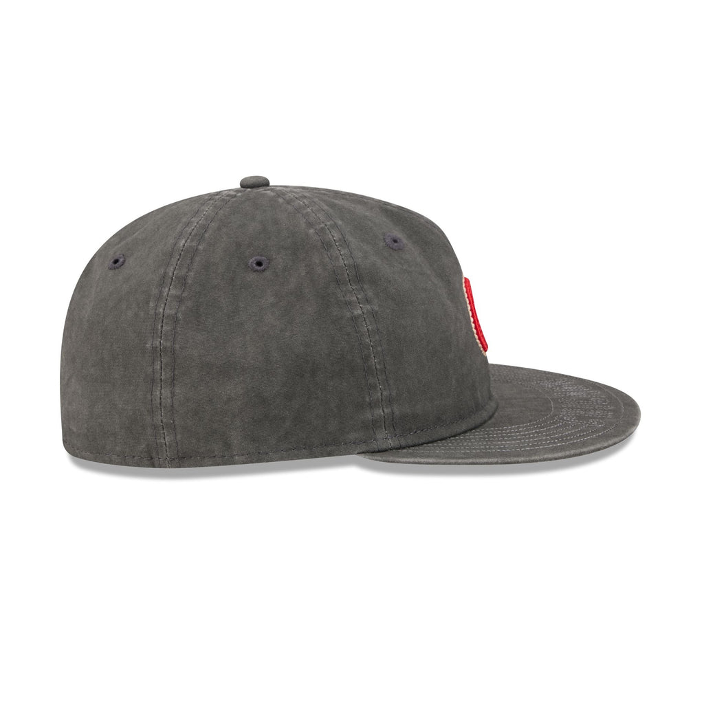 Chicago Cubs Visor Stitch Retro Crown 59FIFTY Fitted Hat
