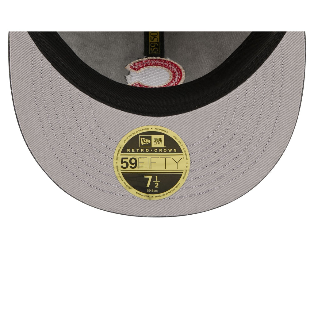 Chicago Cubs Visor Stitch Retro Crown 59FIFTY Fitted Hat