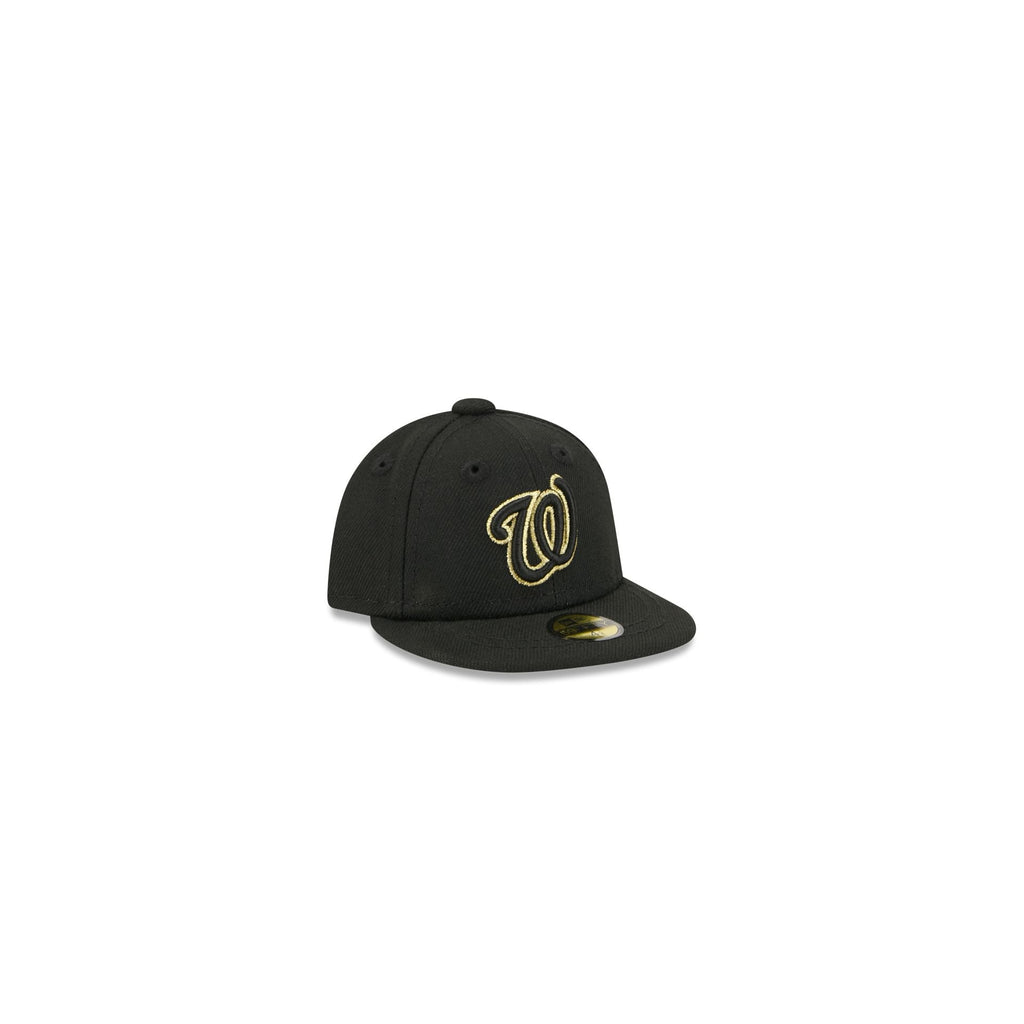 Washington Nationals Gold Logo Mini 59FIFTY Fitted Hat