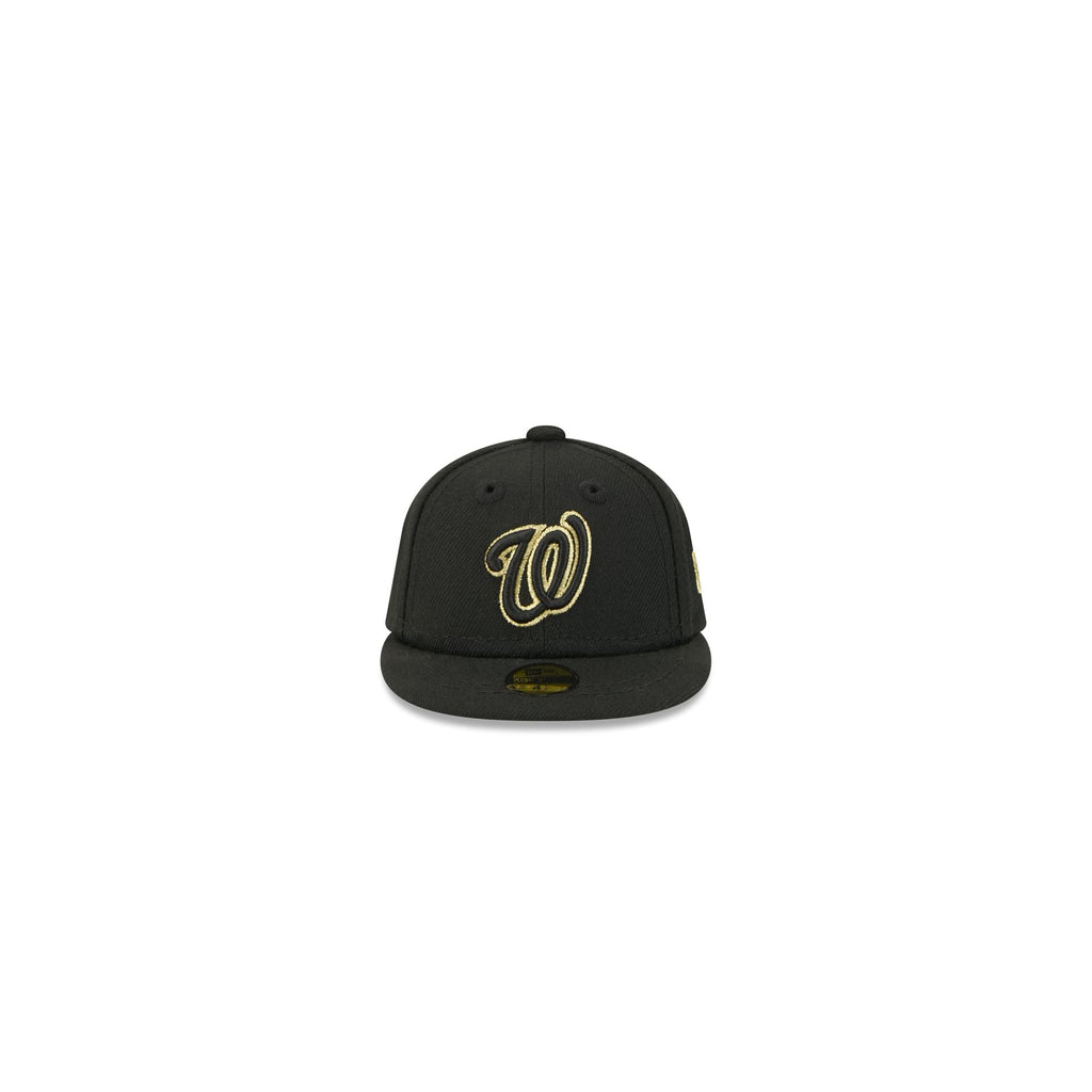 Washington Nationals Gold Logo Mini 59FIFTY Fitted Hat