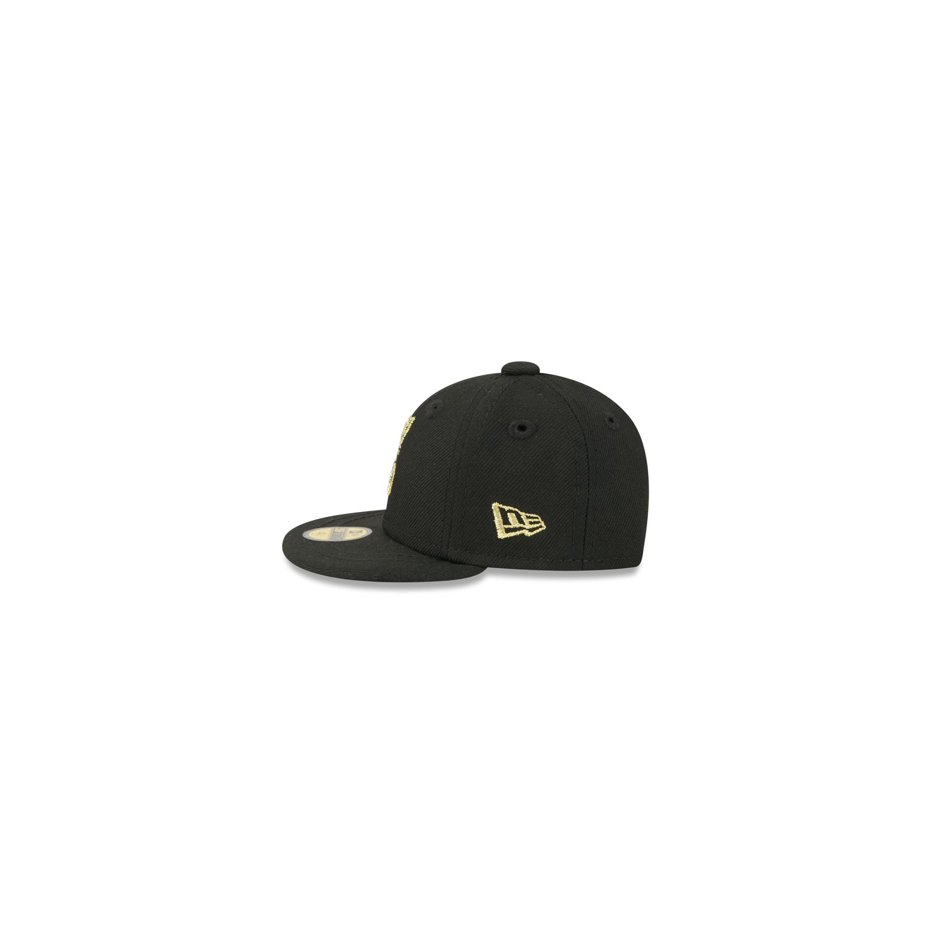 Seattle Mariners Gold Logo Mini 59FIFTY Fitted Hat