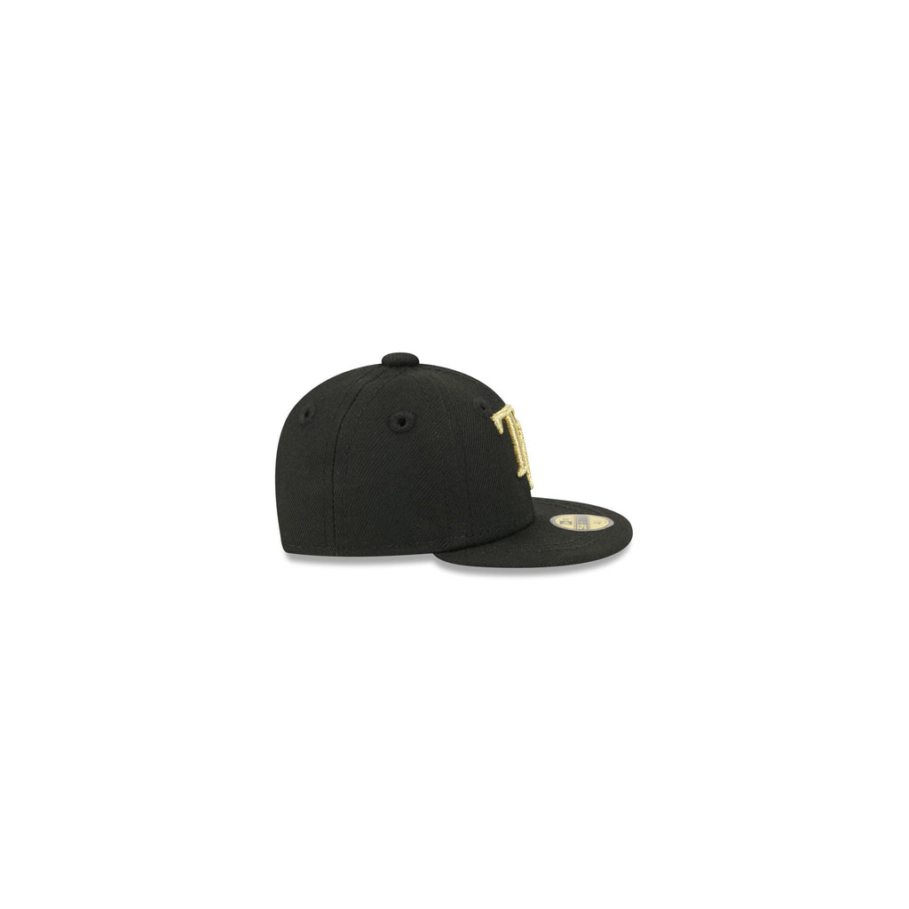Tampa Bay Rays Gold Logo Mini 59FIFTY Fitted Hat