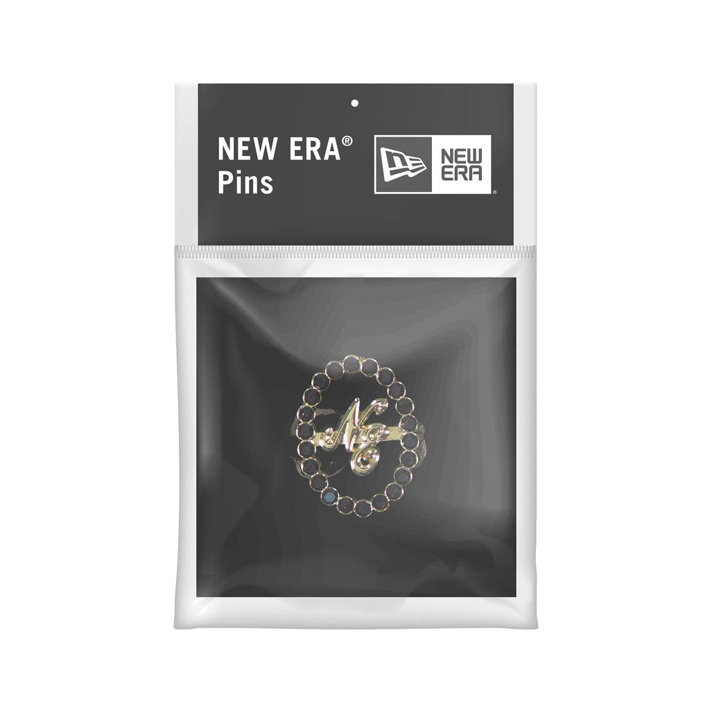 New Era Cap Jeweled Oval Pin