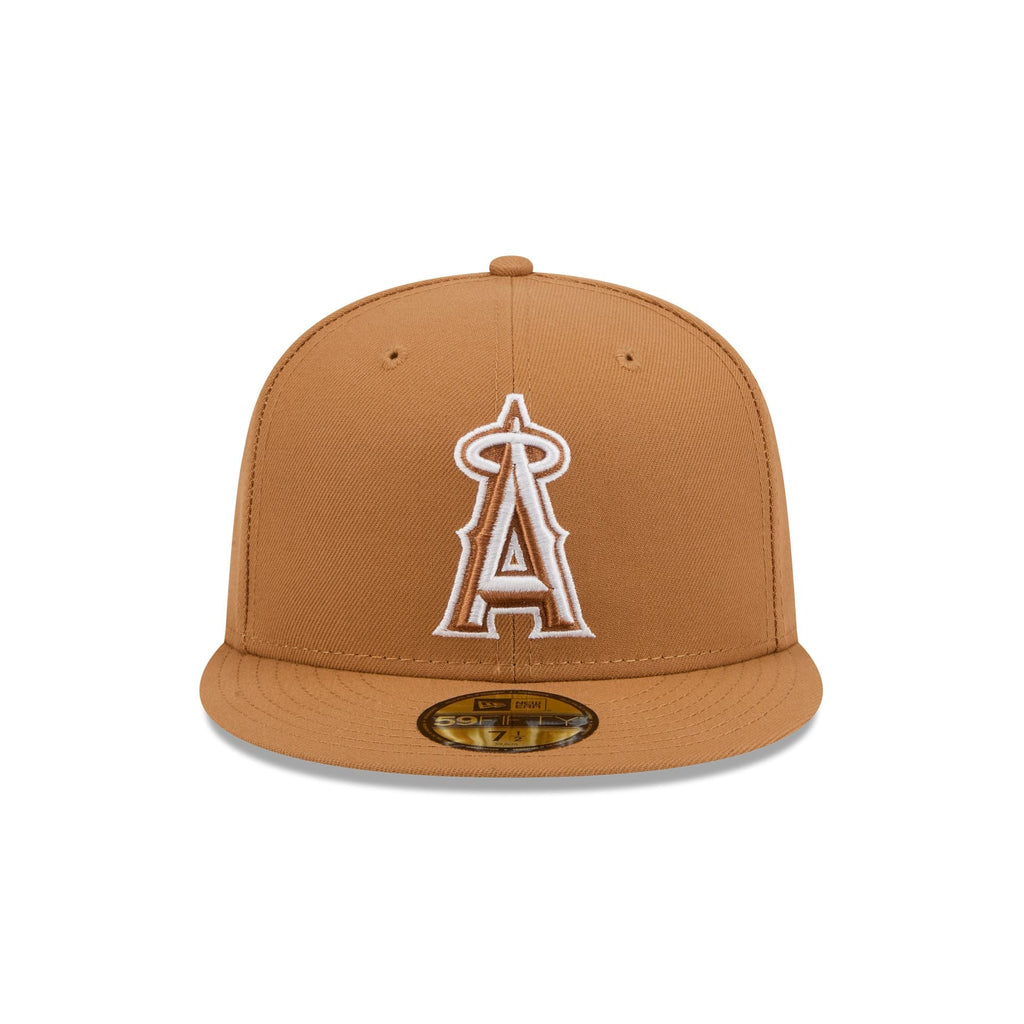 Los Angeles Angels Bronze Basic 59FIFTY Fitted Hat