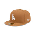 Los Angeles Dodgers Bronze Basic 59FIFTY Fitted Hat