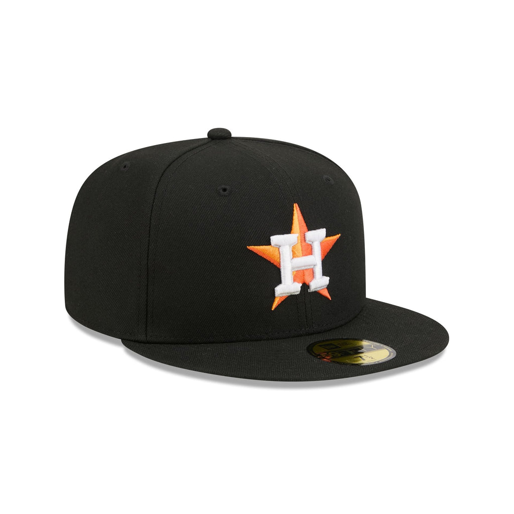 Houston Astros Black Basic 59FIFTY Fitted Hat