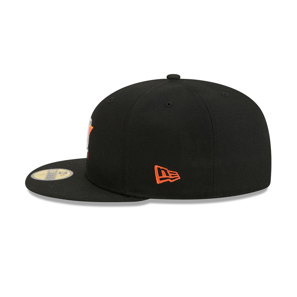 Houston Astros Black Basic 59FIFTY Fitted Hat
