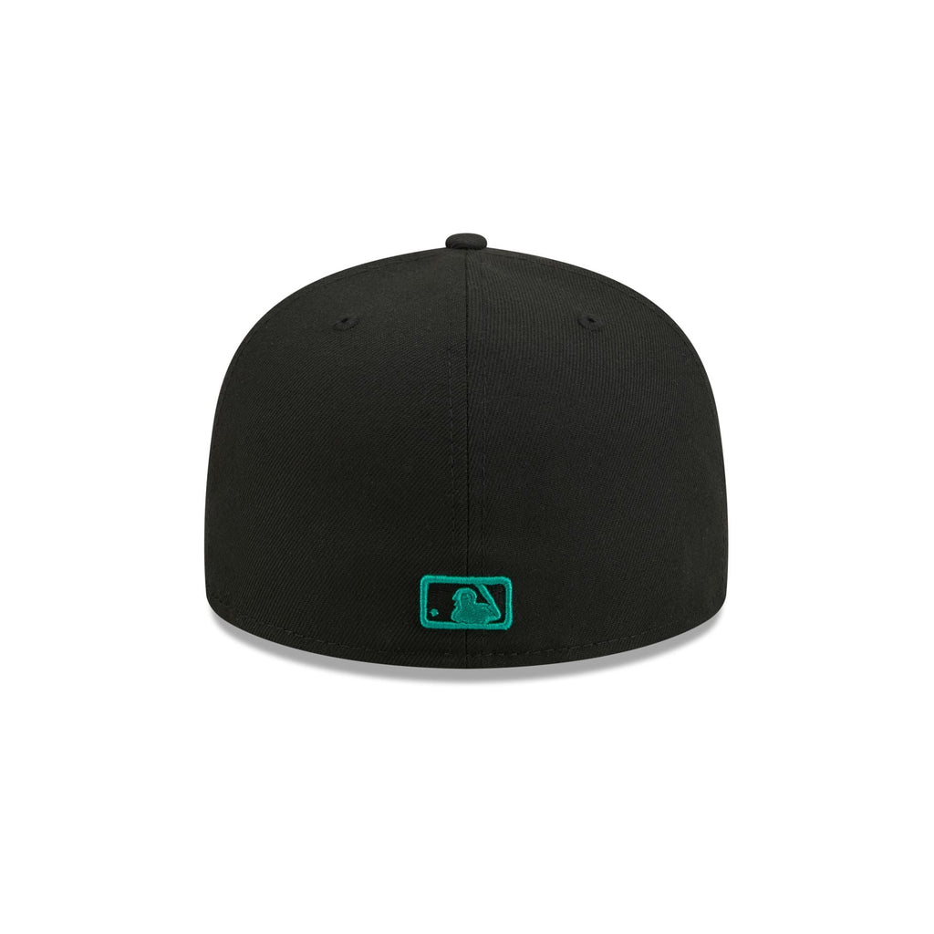 Seattle Mariners Black Basic 59FIFTY Fitted Hat