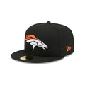 Denver Broncos Black Basic 59FIFTY Fitted Hat
