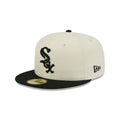 Chicago White Sox Chrome White Basic 59FIFTY Fitted Hat