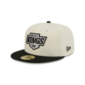 Los Angeles Kings Chrome White Basic 59FIFTY Fitted Hat