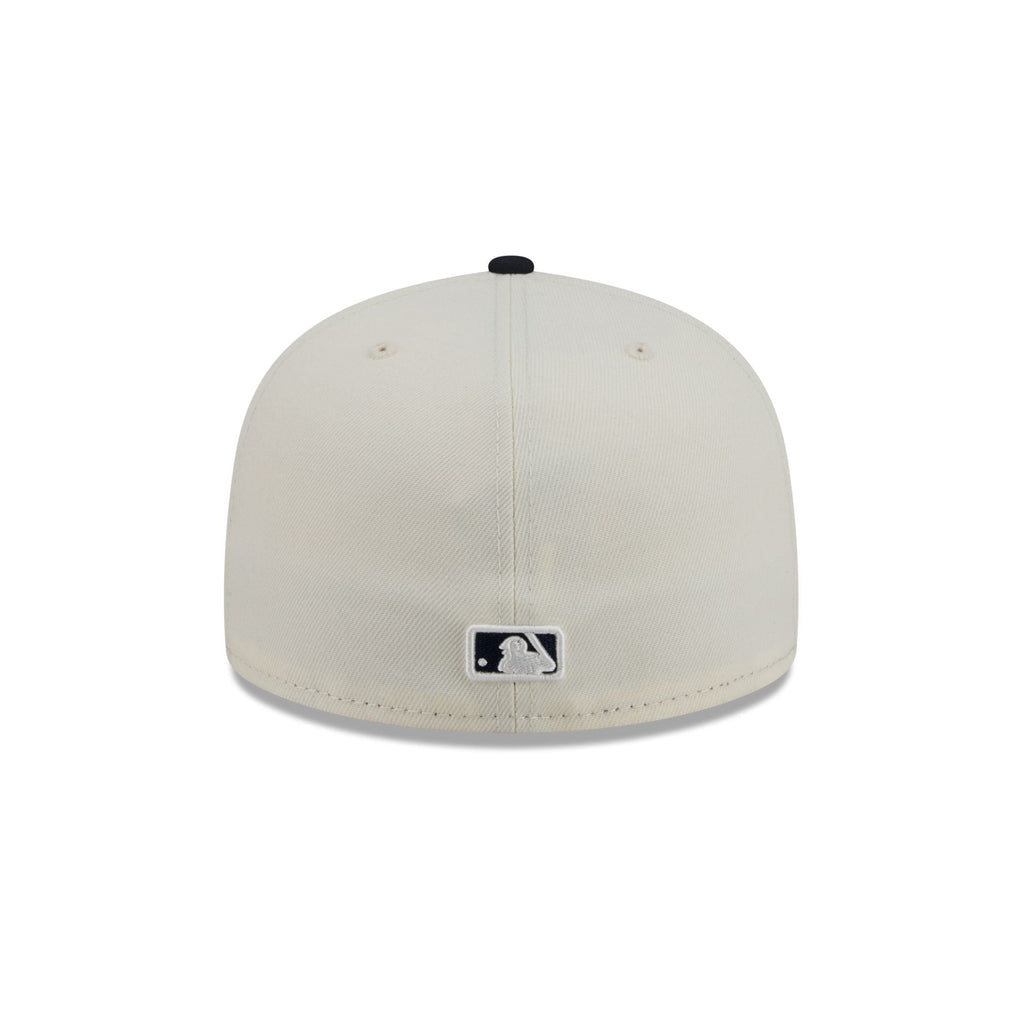 Detroit Tigers Chrome White Basic 59FIFTY Fitted Hat