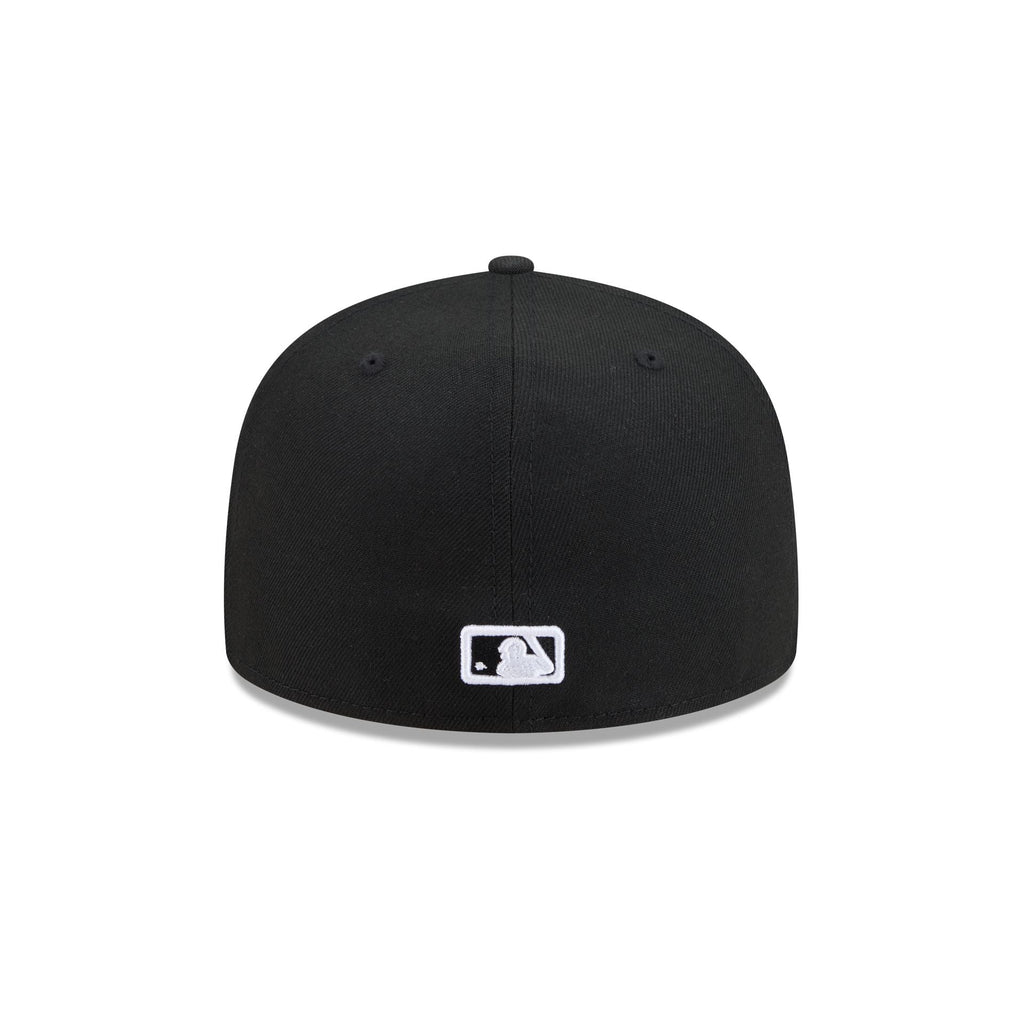 Kansas City Royals Black and White Basic 59FIFTY Fitted Hat