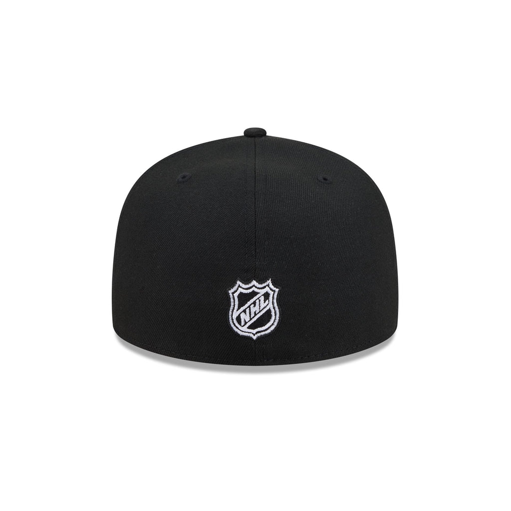 Los Angeles Kings Black and White Basic 59FIFTY Fitted Hat