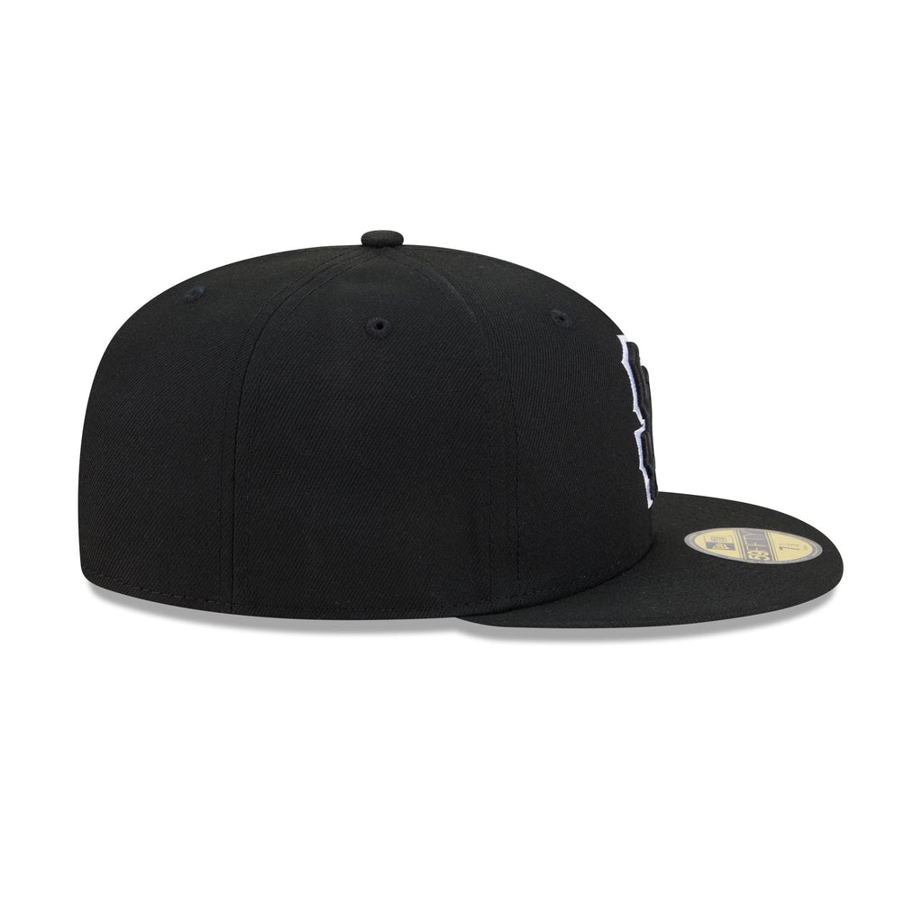 San Francisco Giants Black and White Basic 59FIFTY Fitted Hat