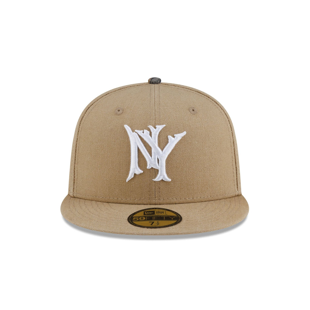 New York Highlanders Dion Dawkins Design Lab Khaki 59FIFTY Fitted Hat