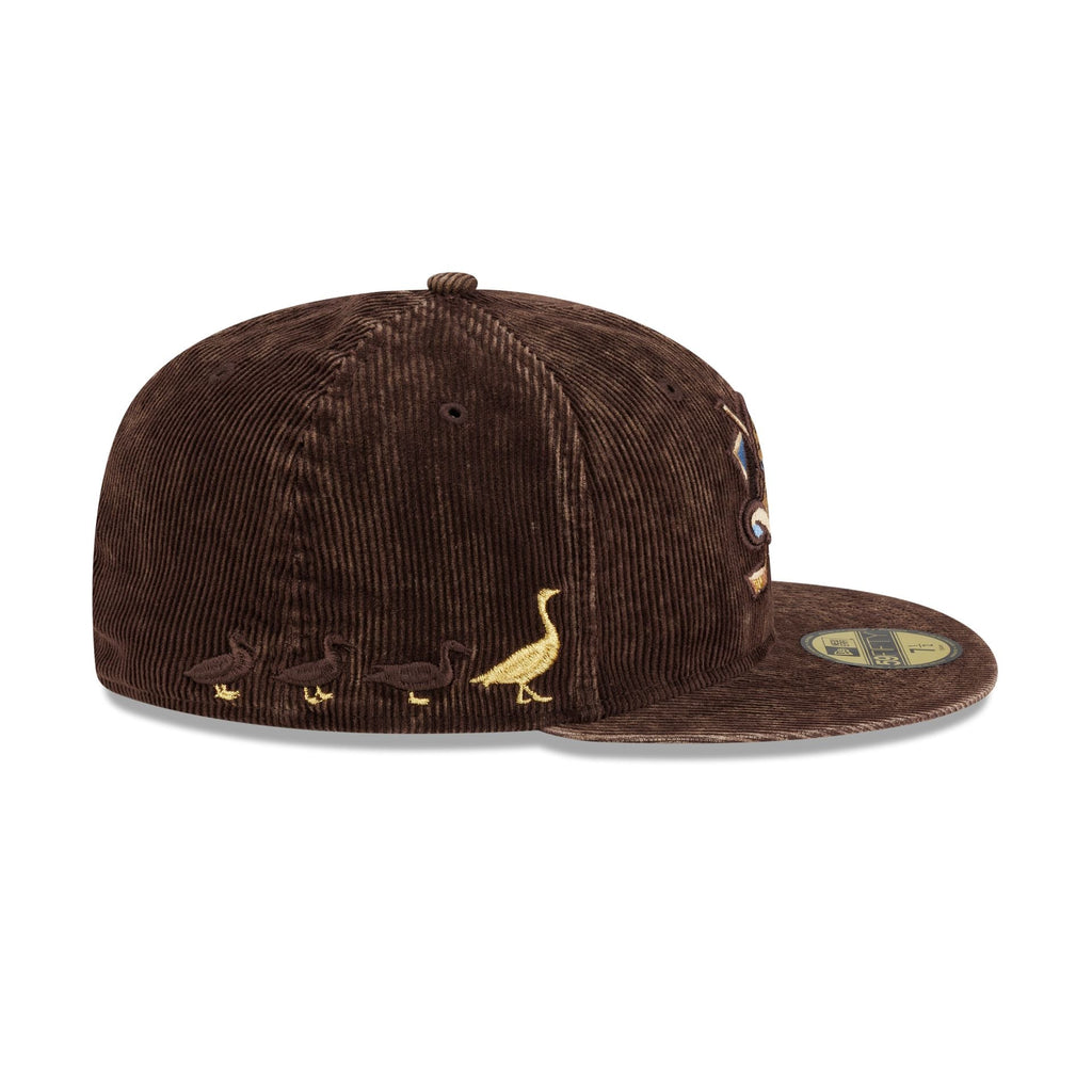 Anaheim Ducks Dion Dawkins Design Lab Corduroy 59FIFTY Fitted Hat