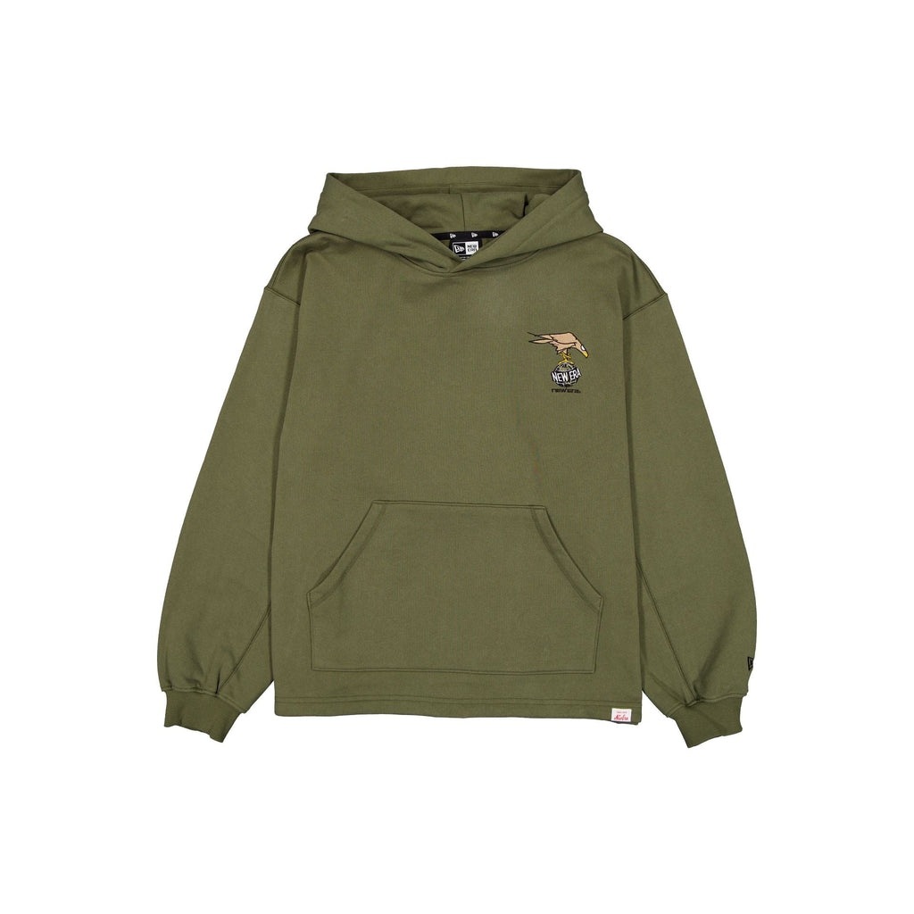 Rodrigo Roji x New Era Cap Soccer Olive Green Hoodie