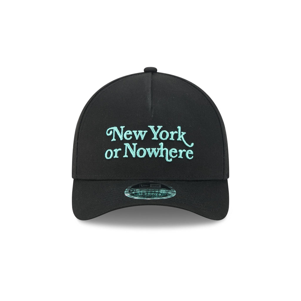 New York or Nowhere x New York Liberty Black 9FORTY M-Crown A-Frame Snapback Hat