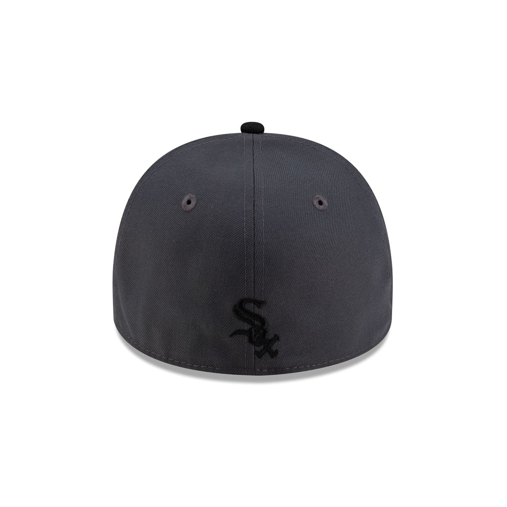 Just Caps Gothic Script Chicago White Sox 59FIFTY A-Frame Fitted Hat