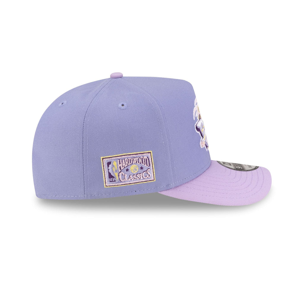 Detroit Pistons Hardwood Classics Lavender Purple 9FIFTY A-Frame Snapback Hat