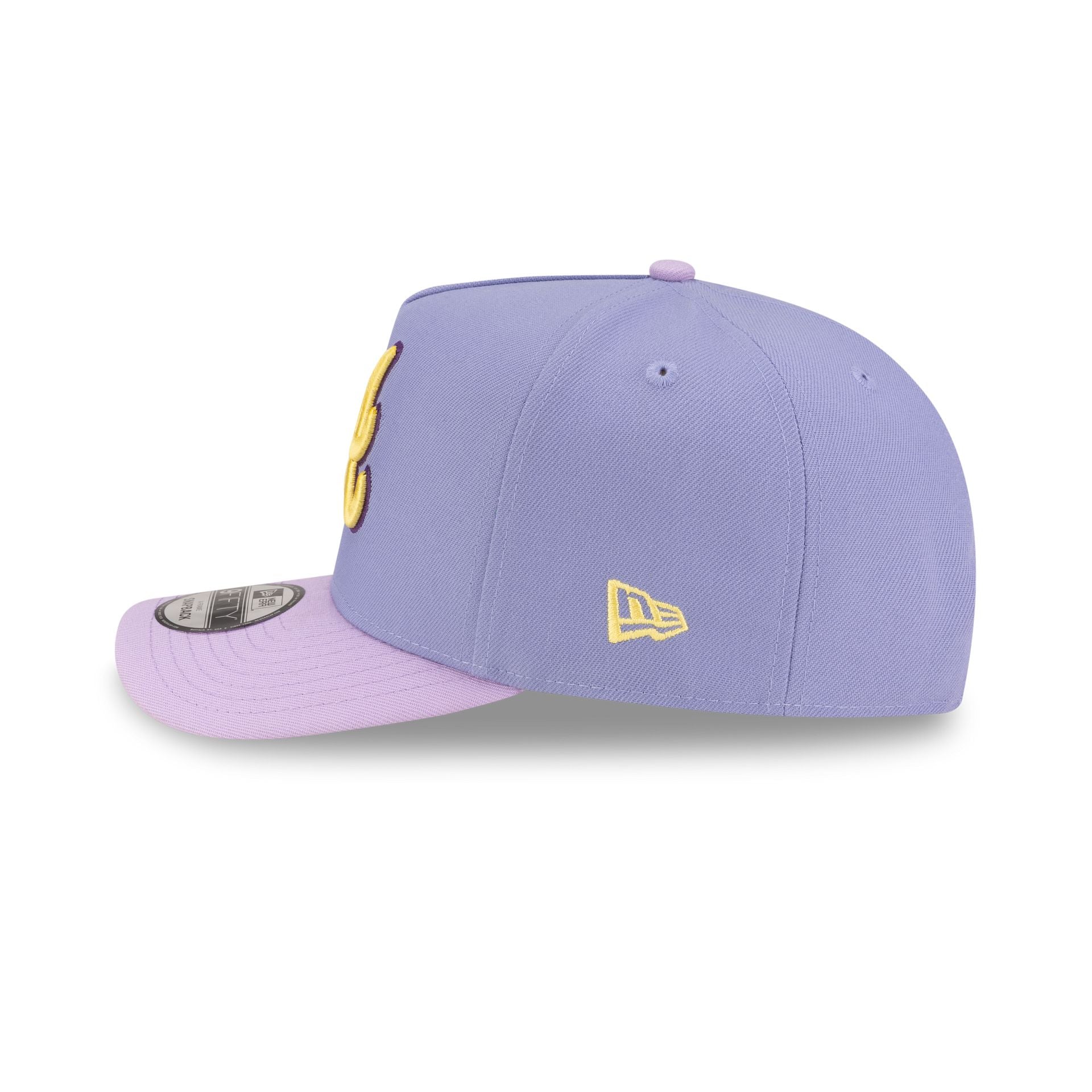 Atlanta Braves Lavender 9FIFTY A-Frame Snapback Hat