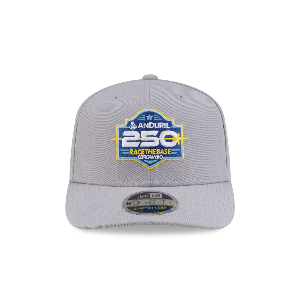 NASCAR Race the Base San Diego Gray 9SEVENTY Stretch-Snap Hat