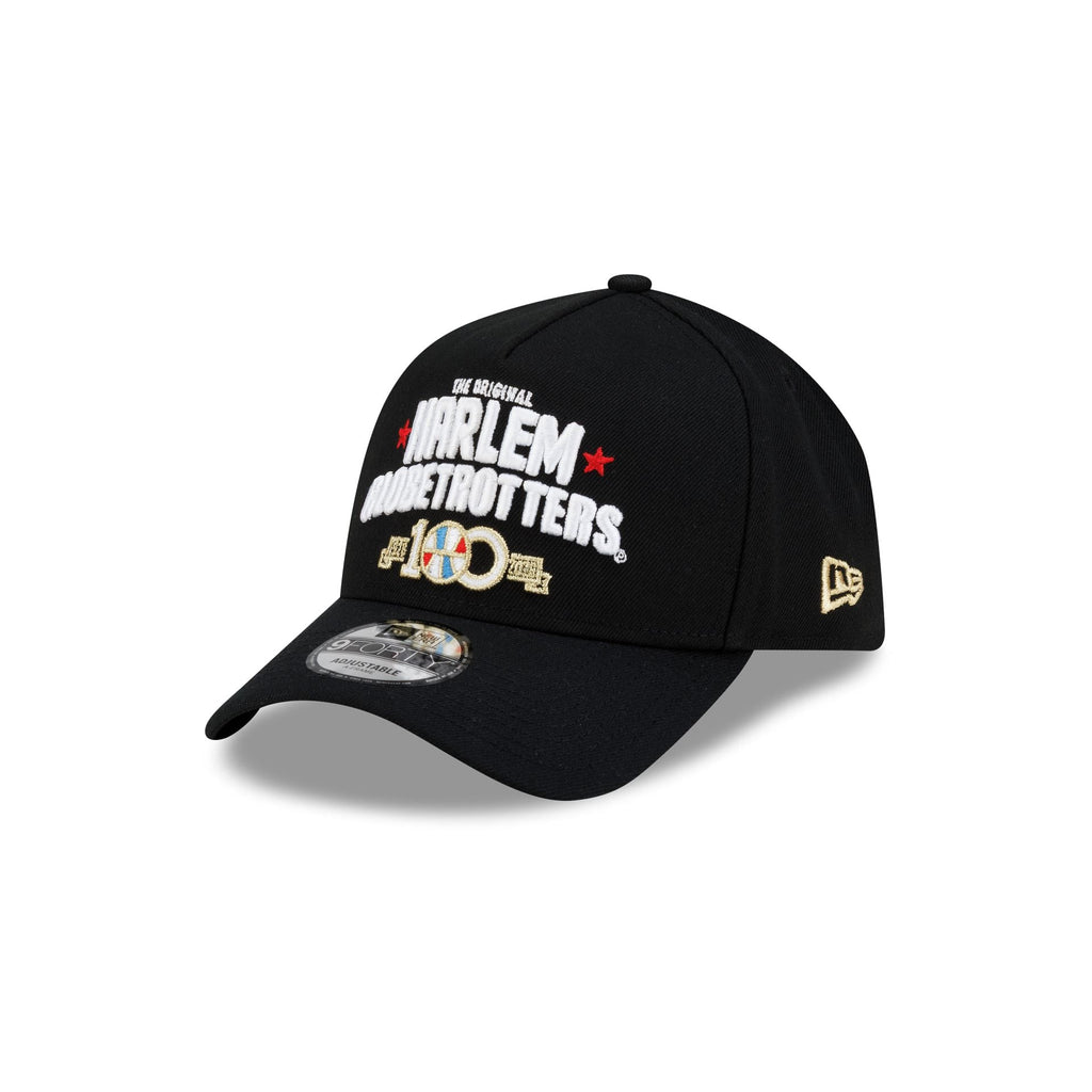 Harlem Globetrotters 100th Anniversary Black 9FORTY A-Frame Snapback Hat