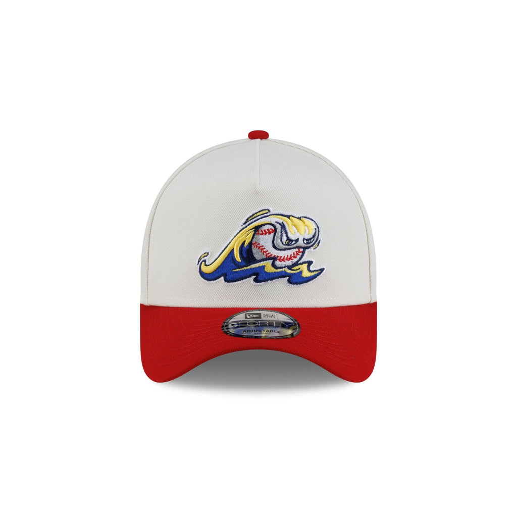 Big League Chew® x West Michigan Whitecaps Slammin' Strawberry™ 9FORTY A-Frame Snapback Hat